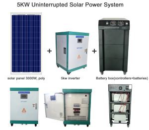 5KW Uninterrupted Solar Power System