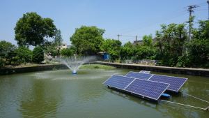 Unattended Solar Aeration System For Fish Farm