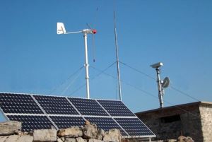 Wind and Solar Hybrid Power Supply System